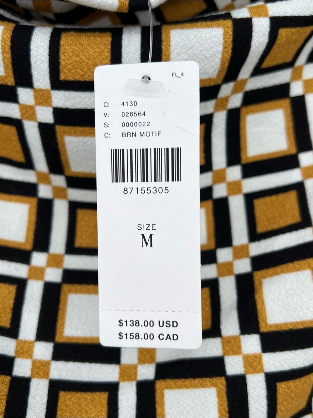 NEW Anthropologie Maya Ruched Cowl-Neck Dress Midi Printed Mini Edition Retro - Picture 7 of 11